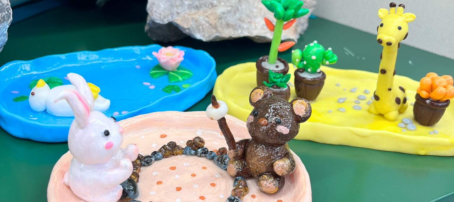 The Living Art | 軟陶眼鏡飾物碟工作坊